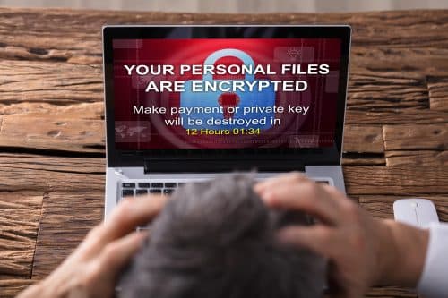 Ransomware Compromised Laptop